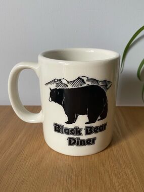 Black Bear Diner Ceramic Restaurant Diner Mug Heavy Quality Tuxton